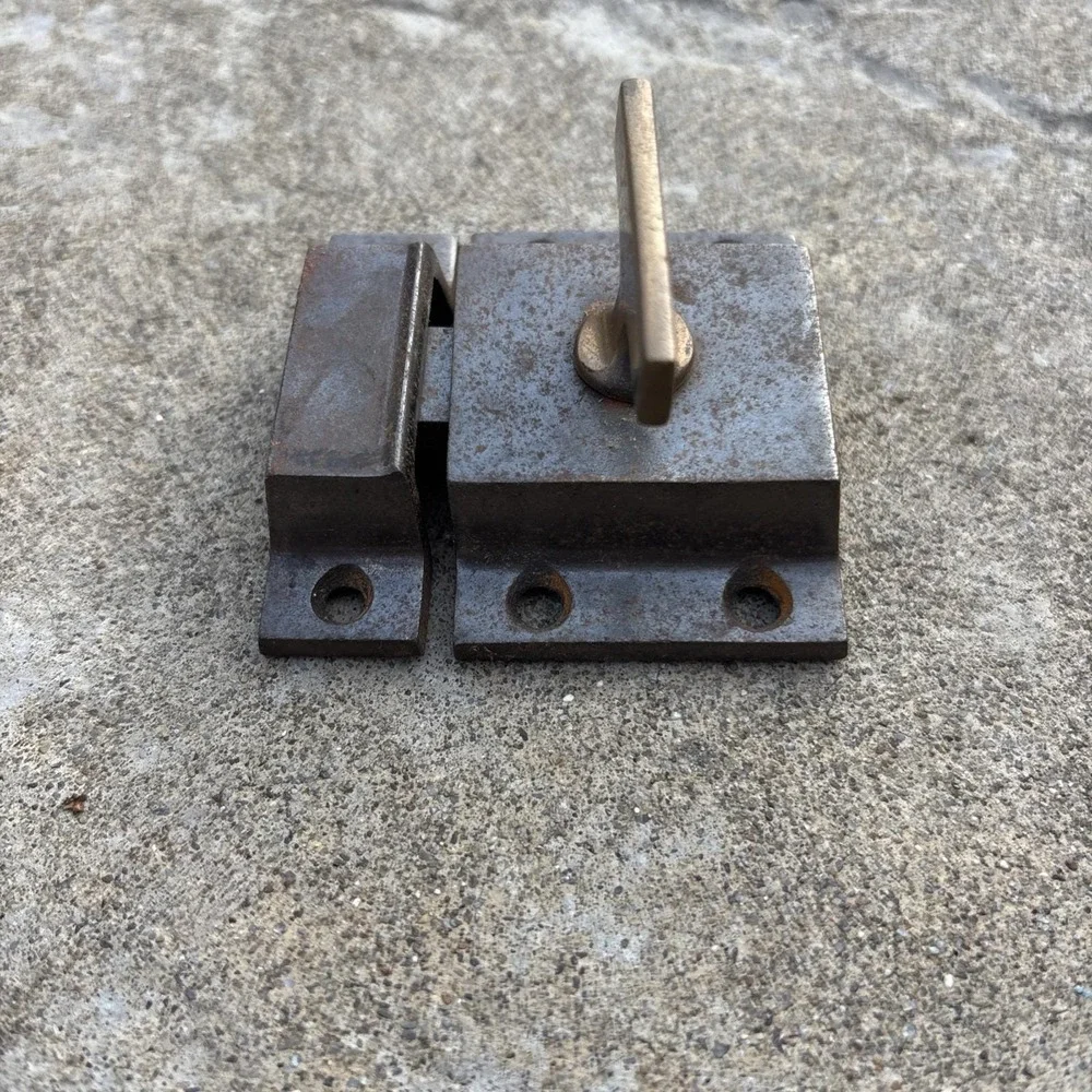 Vintage Cupboard Cabinet Door Latch Jelly Rustic Metal Turn